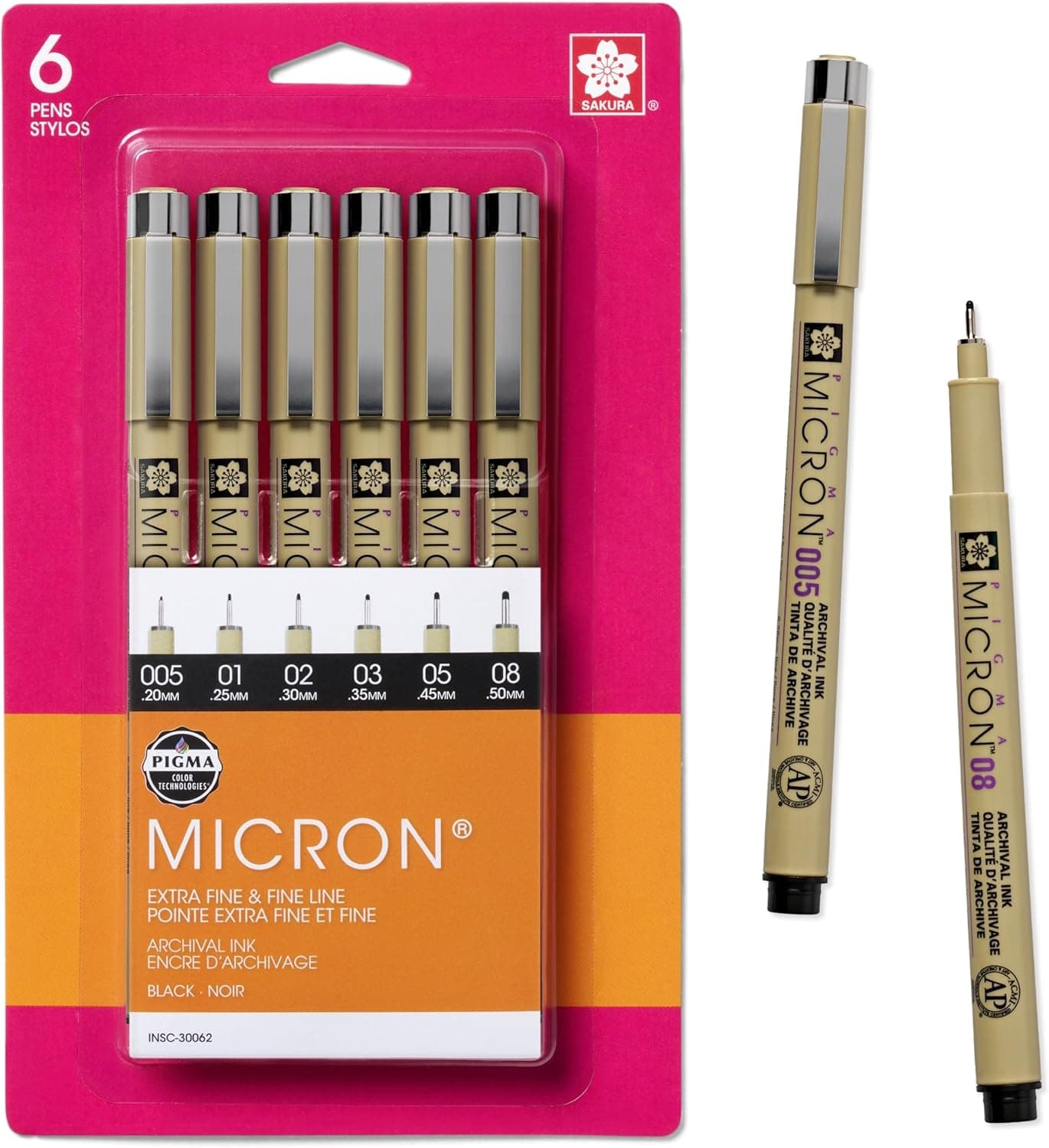 Sakura Pigma Micron Pens