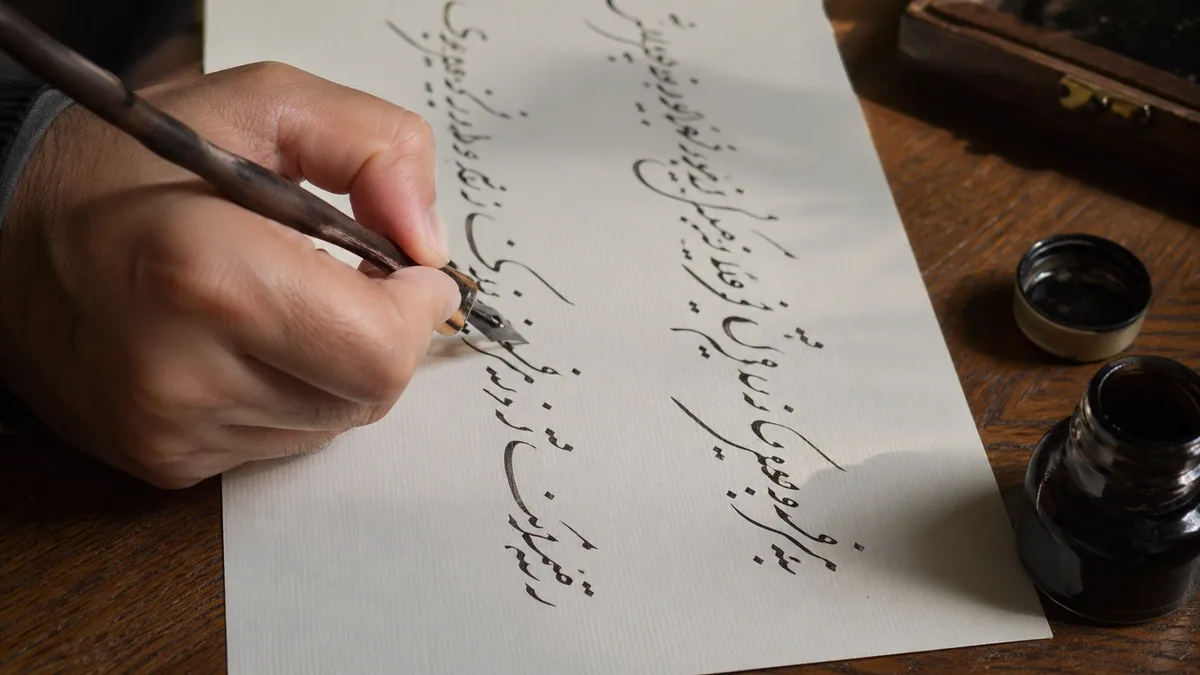Calligraphy for Left-Handed Writers — illustrated cover image