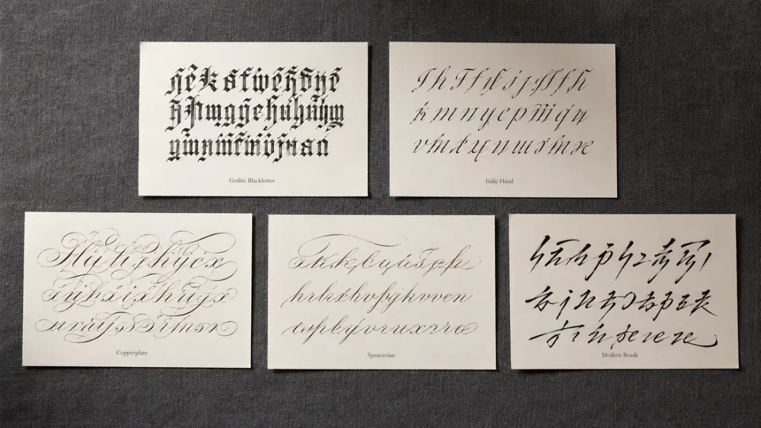 Calligraphy Styles — illustrated cover image