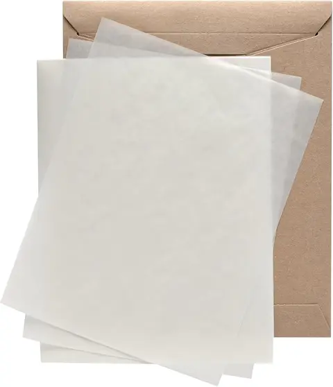 JBM Glassine Guard Sheets (8.5x11, 100-pack)