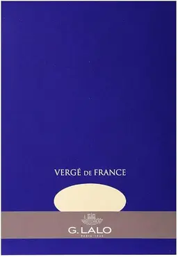 G. Lalo Verge de France A4 Pad (Ivory)