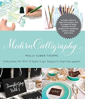 Modern Calligraphy by Molly Suber Thorpe book cover
