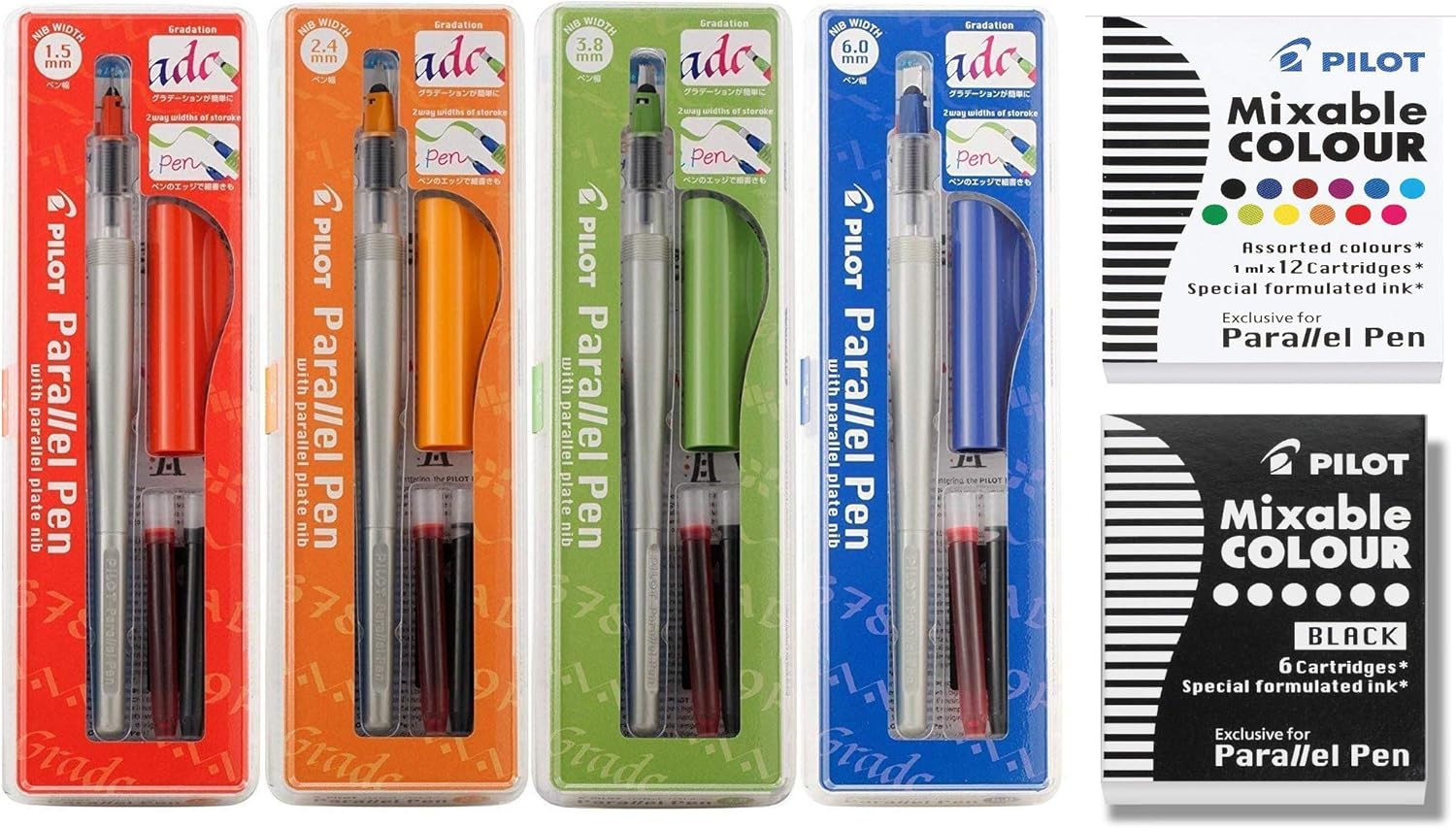 Pilot Parallel Calligraphy Pen Set