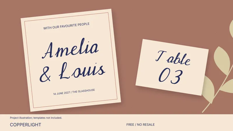 Copperlight: illustrated project idea; templates not included