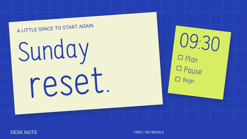 Desk Note: actual-font campaign