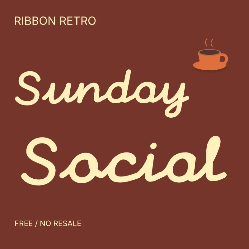 Ribbon Retro: free font preview